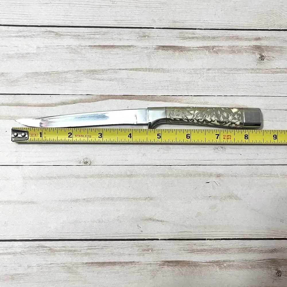 Vintage Carvel Hall Steak Knives Set of 8 by Briddell w/case Excellent Condition